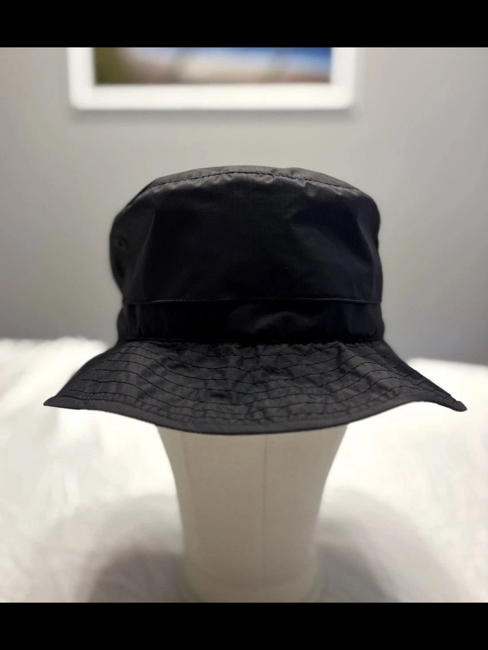 Tilley Endurables Airflo Black Safari Bonnie Bucklet Hat Men’s Large 100% Nylon